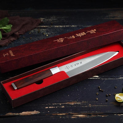 Deba kniv 18cm til filetering sushi sashimi - kokkekniven.no